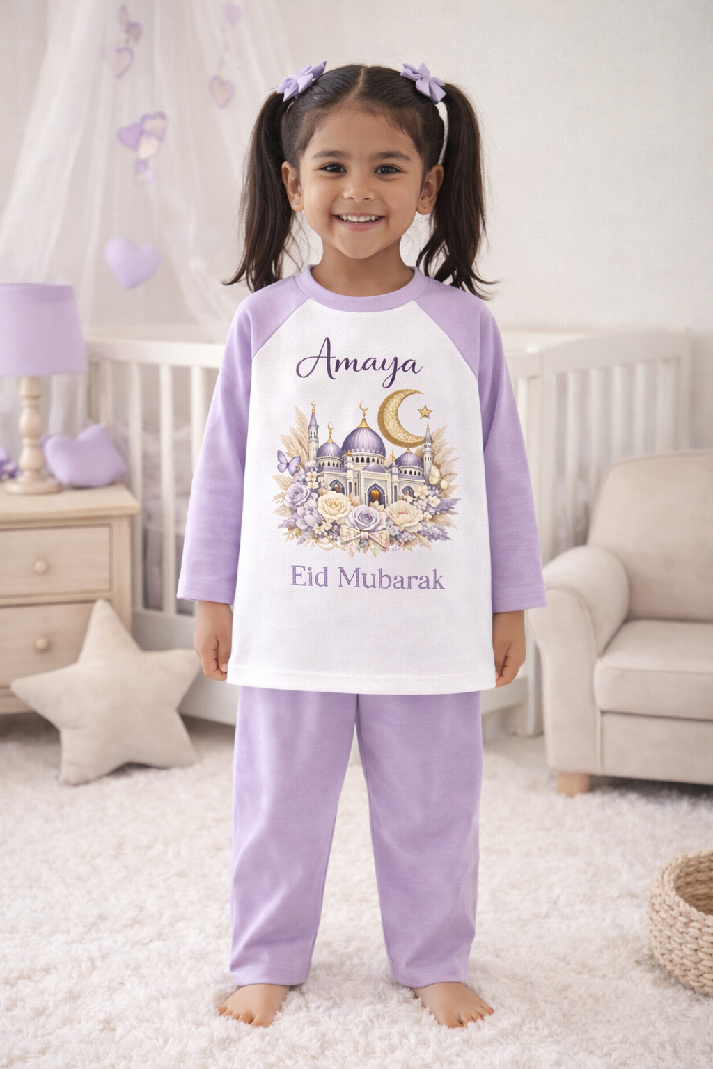 Lilac Eid Pyjamas